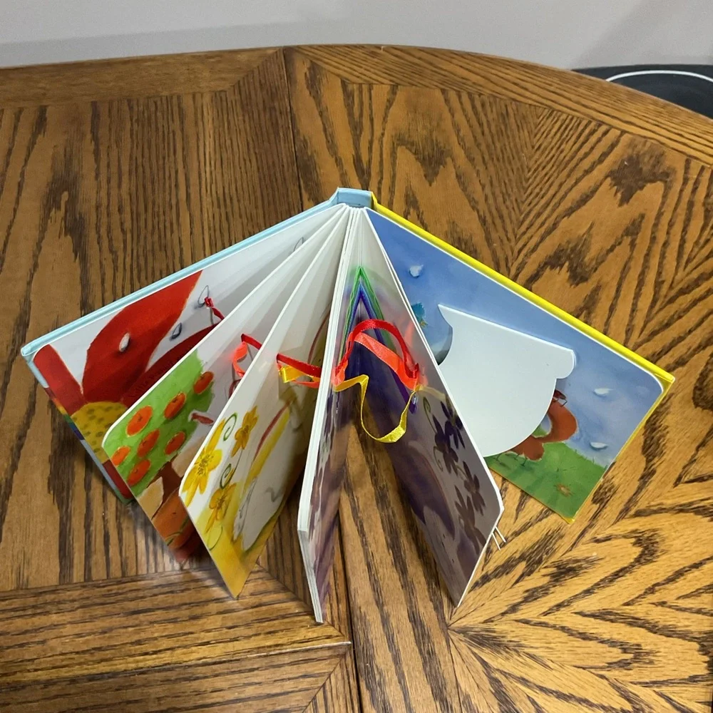 4 Board Books: Moo Moo, Woof, Woof, Furry Friends & What Makes a Rainbow